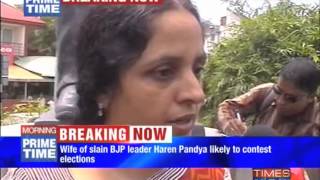 Slain BJP leader Haren Pandya's wife to contest elections