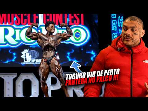 TOGURO VIU DE PERTO A HISTÓRIA - PANTERA NO PALCO NO RIO PRO !!