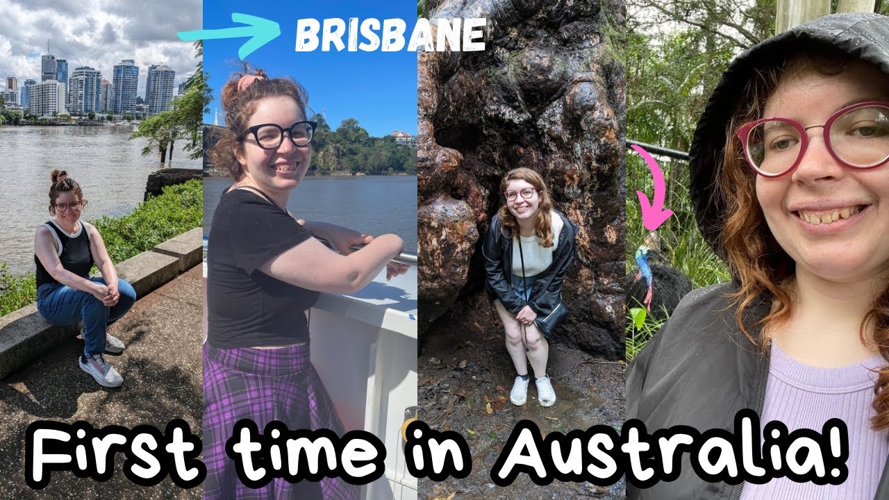 First time in BRISBANE Australia! | Australia Zoo, hike to waterfall, exploring the city, and MORE!