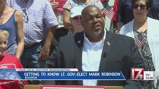 Getting to know Lt. Gov. elect Mark Robinson