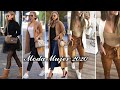 MODA MUJER OTOÑO INVIERNO 2020 OUTFITS EN TENDENCIAS DE OTOÑO INVIERNO