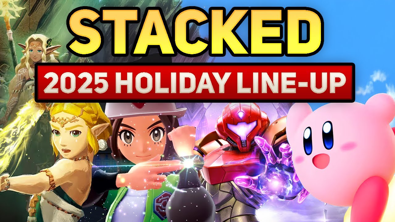 Nintendo’s 2025 Holiday Line-Up Is STACKED