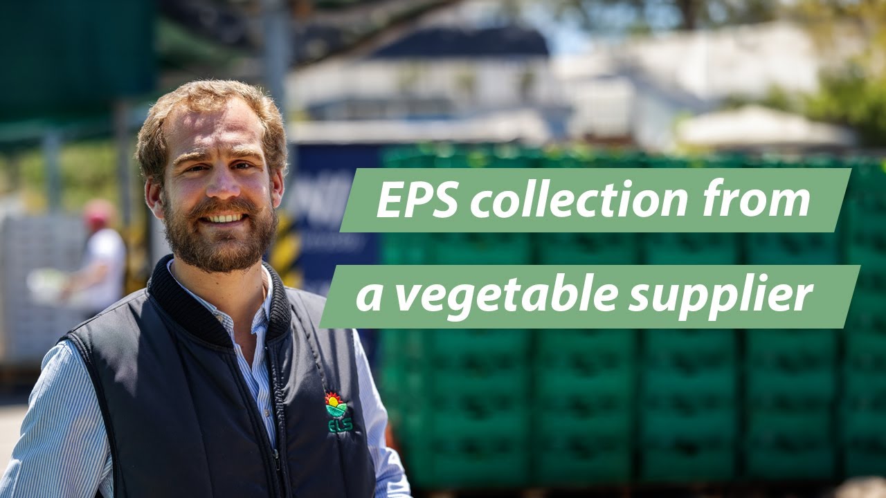 BEWI and Estevão Luis Salvador: EPS collection from a vegetable supplier.