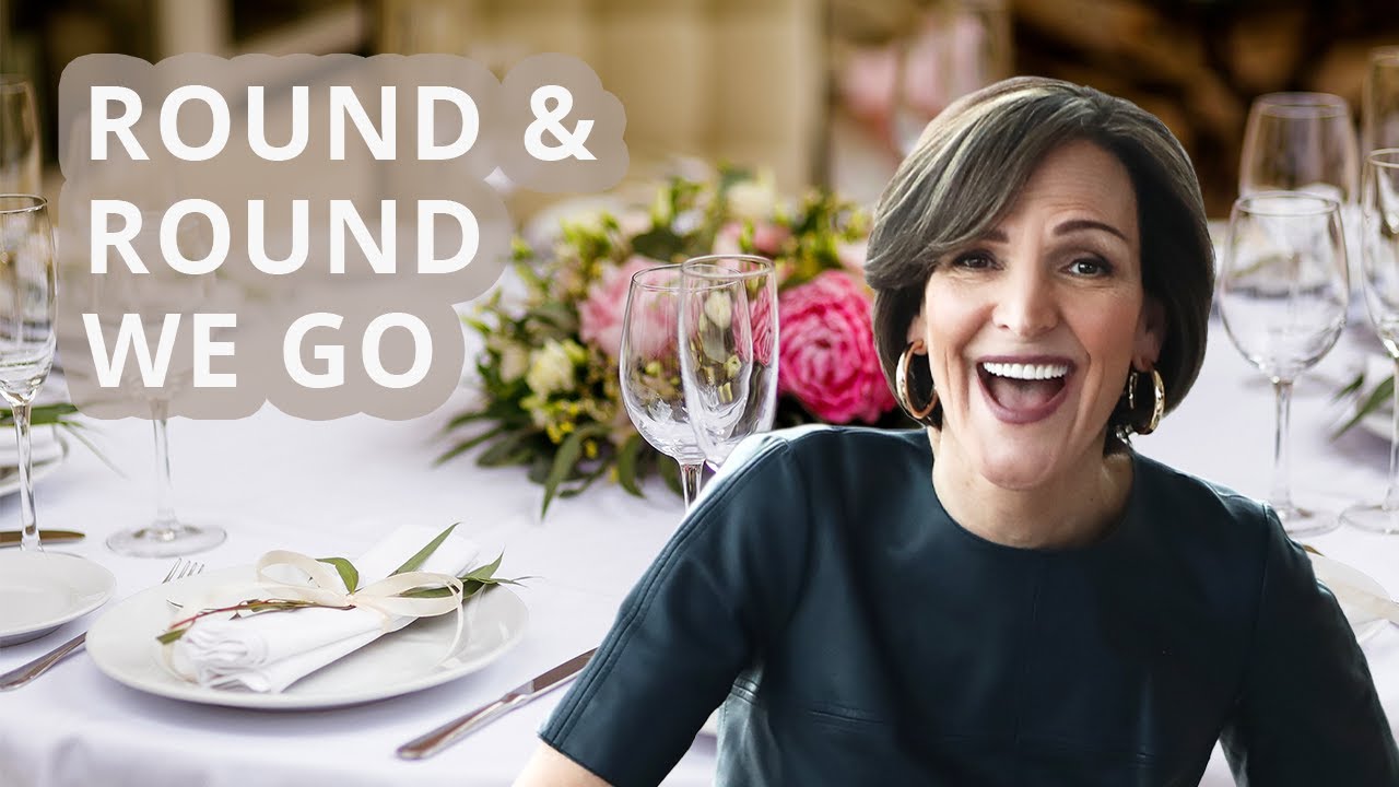 How to set a round table? YouTube