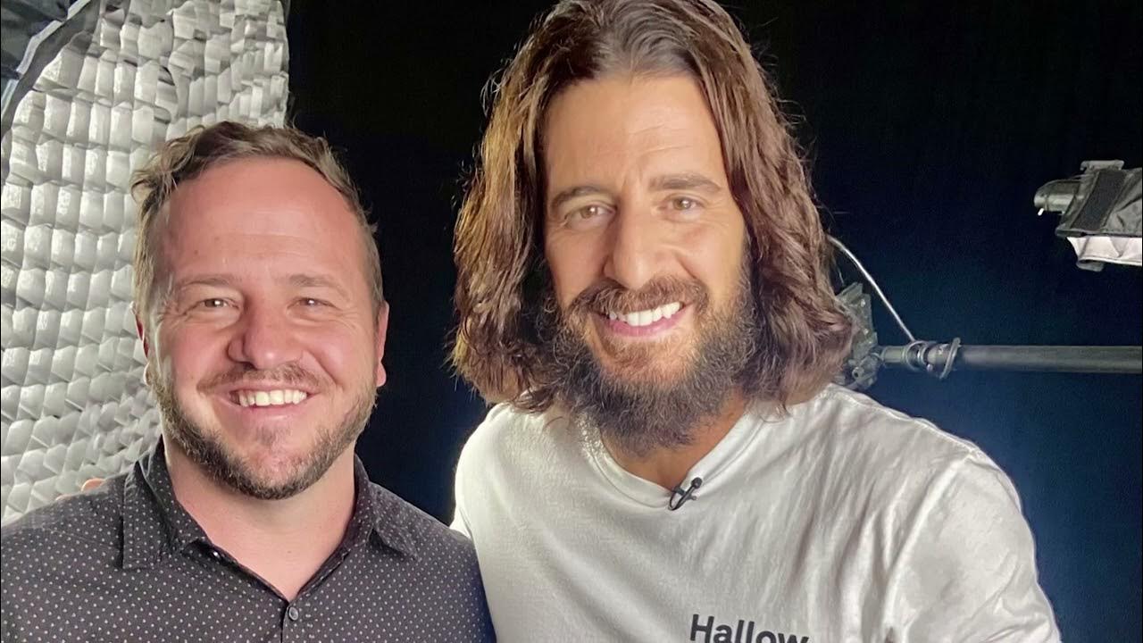 Luke Weston in The Chosen set Shine Today YouTube