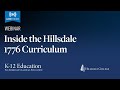 LIVESTREAM |  Inside the Hillsdale 1776 Curriculum