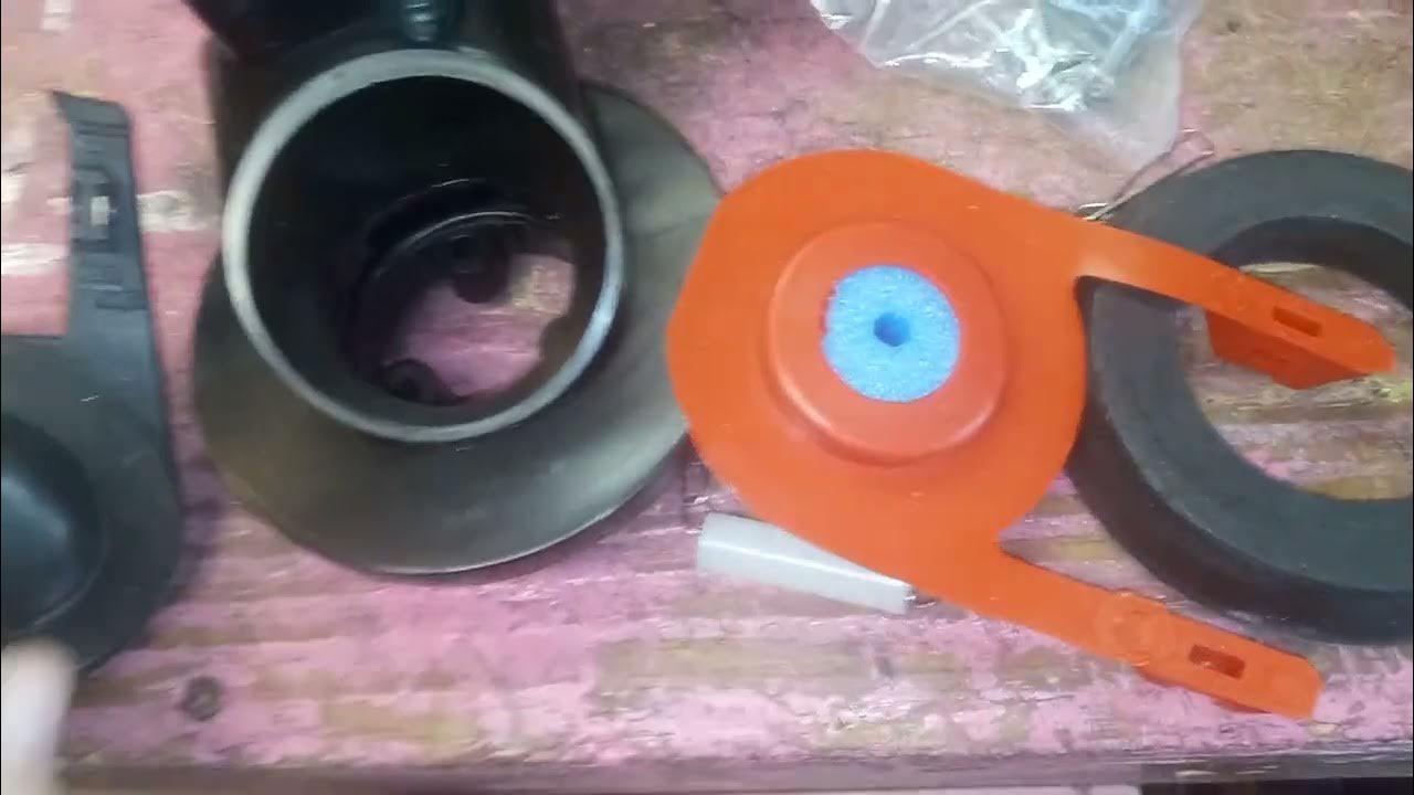 Kohler lowboy toilet flush valve overview and fill valve. YouTube