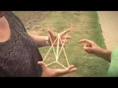 Cat's Cradle String Game for 2 People - How to play - YouTube
