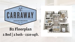 B2 Two-Bedroom Walkthrough Tour | Carraway Village