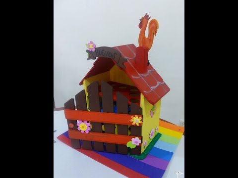 Casa para huevos en madera o arte country youtube