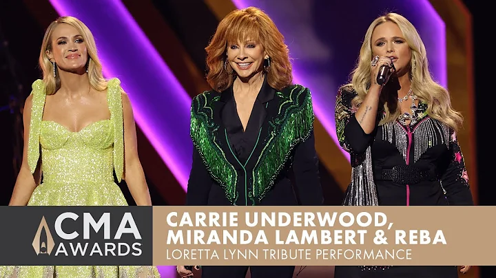 Miranda Lambert, Reba McEntire, and Carrie Underwo...