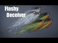 Tying the flashy deceiver  pike zander perch bass