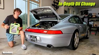Oil Change On a Porsche 993 911!