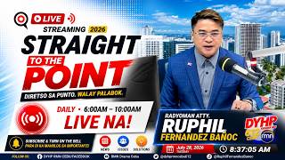 STRAIGHT TO THE POINT | Hulyo 28, 2026 - Martes