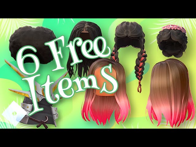 5 NEW ROBLOX FREE HAIRS- 😍💖 *Sunsilk City*