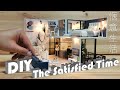 Modern loft apartment   the satisfied time  diy kit assembly  musical box  blue stone craft