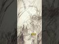 BARRIER OF BARK | HEARTY TALES #darkart #story #art #shorts #drawingprocess