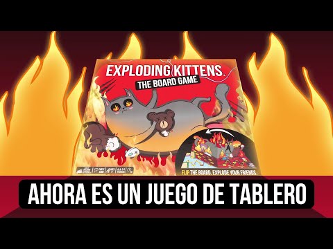 Exploding Kittens: El juego de tablero - ¡Ya a la venta!