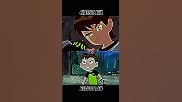 Classic Ben vs Reboot Ben//#ben10 #ben10classic #ben10reboot #vs #shorts