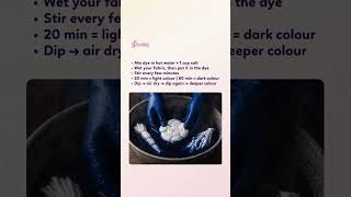 Tie &amp; Dye Art Tutorial 🎨 | Create Stunning Patterns at Home #skillbasedlearning #hunaronlinecourses