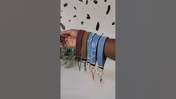 KEY FOB WRISLETS #keyfob #wristlet #keychain #sewing #upcycling #sustainability #sewist #business