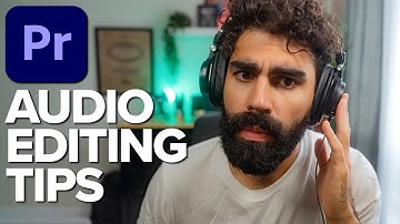 Audio Editing Tips that make your videos BETTER  (Adobe Premiere Pro tutorial)