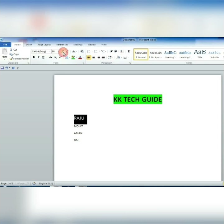 Format painter kya hai format painter use in word youtube