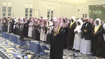تلاوة بديعة للشيخ عبدالله الجهني في جامع أحمد الغامدي في الدمام سورة الطور مغرب 18-3-1437هـ