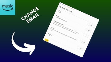 how to change email on amazon music