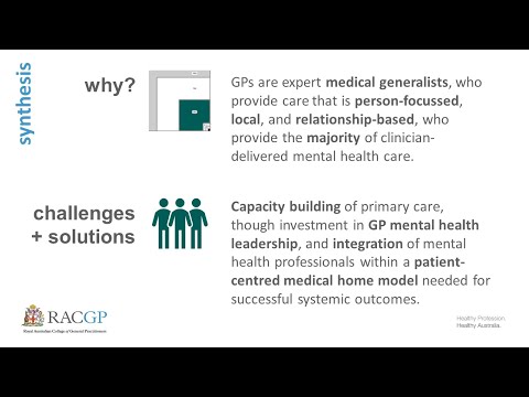 General Practice Mental Health Workforce Needs - RACGP - August 2020