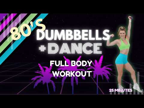 80S JANE FONDA STYLE TO THE BEAT DUMBBELLS AND DANCING FULL BODY CONDITIONING WORKOUT