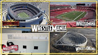 EVERY WWE WRESTLEMANIA STADIUM (137) (19852021) UPDATED