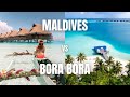 WHICH IS BETTER? Bora Bora vs.  Maldives //  BEST BEACH VACATION