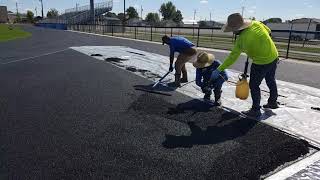 Kaufman Track resurfaced