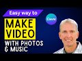 How to Make a Video in Canva with Pictures and Music | STEP BY STEP