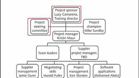 Project Organization Chart