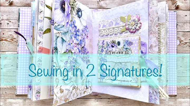 Sewing in 2 Signatures into a Hidden Spine!