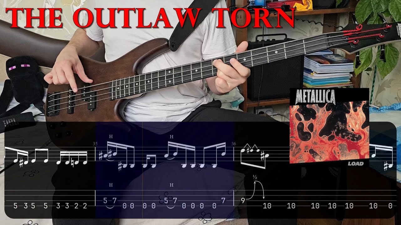 Metallica — The Outlaw Torn (Bass Cover +Tab)