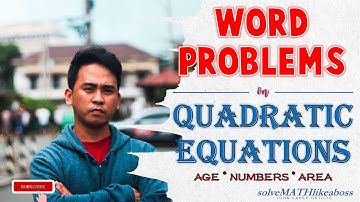 WORD PROBLEMS ON QUADRATIC EQUATION | MATH 9 | TAGALOG
