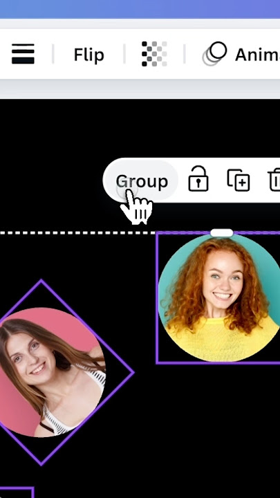 How to present your team in Canva #canva