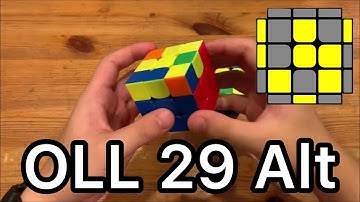 Alternative OLL 29 Algorithm