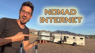 Testing nomad internet in the desert