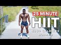 NO EQUIPMENT FULL BODY HIIT 25 MINUTES | (BURN UP TO 500 CALORIES)