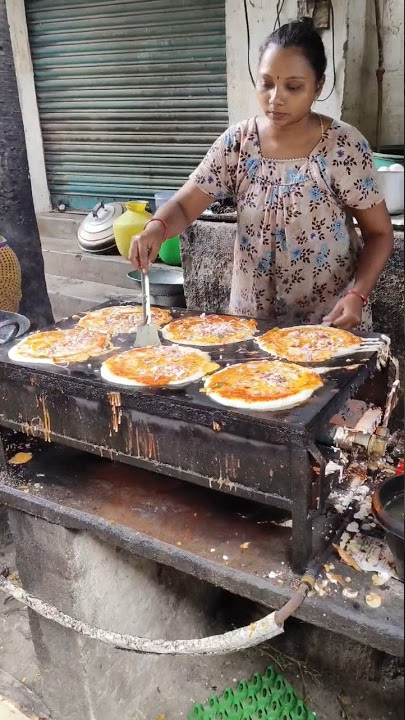 daily selling 200 egg dosa 🥚 20rs egg dosa😋