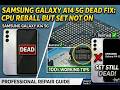 Samsung A14 / M14 Dead Fix 100% Working | CPU Reball Permanent Solution | No Power Repair