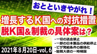 菅総理はぜひ実行すべき！脱韓国＆制裁の具体案を徹底解説！　⑥【The Q&A】8/20