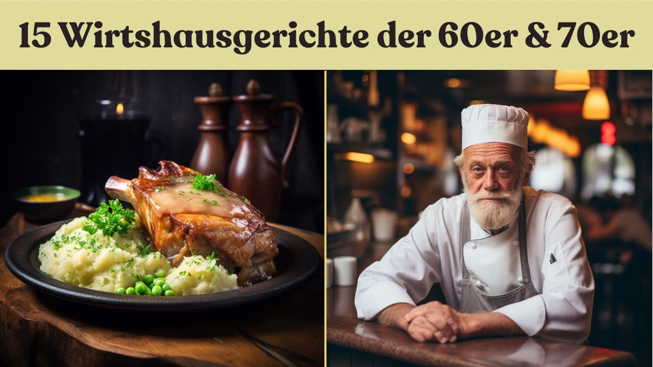 Vergessene Wirtshaus-Gerichte der 60er & 70er 🍖😲 – Das glaubst du nicht!
