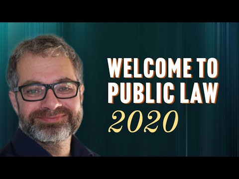 Welcome to Public Law 2020