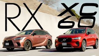 2023 Lexus RX500h vs 2023 Volvo XC60 PHEV T8: Lexus RX Comes On Top As The Winner.