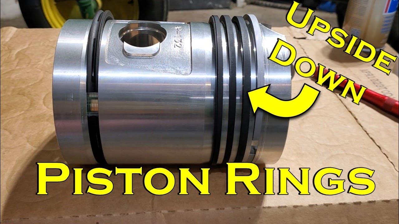 John deere b pistons rings and rods youtube